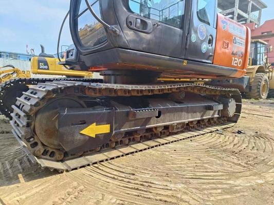 12t ZX120 Hydraulic Crawler Second Hand Hitachi Excavator Working Weight 12200kg